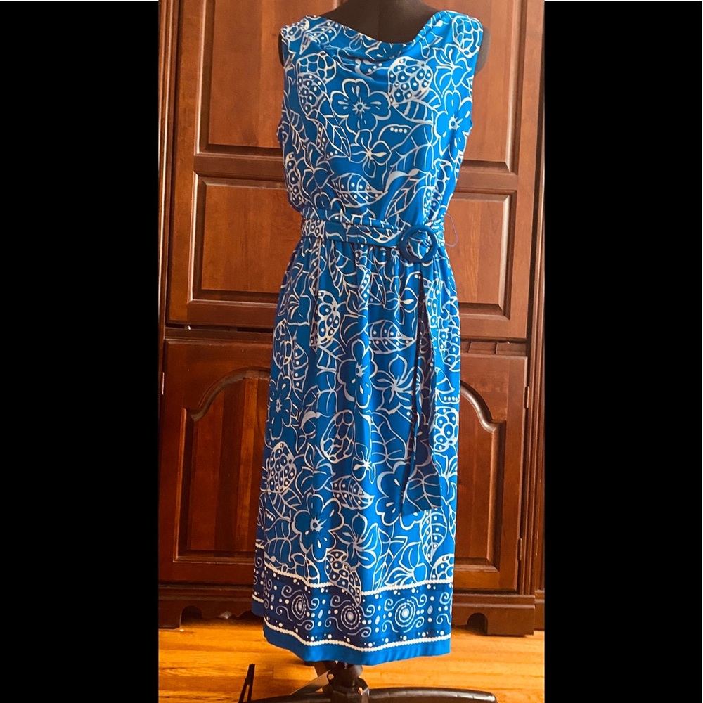Cute printed career dress